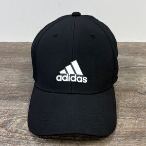 Adidas AEROREADY Black Performance Adjustable Baseball Cap Hat